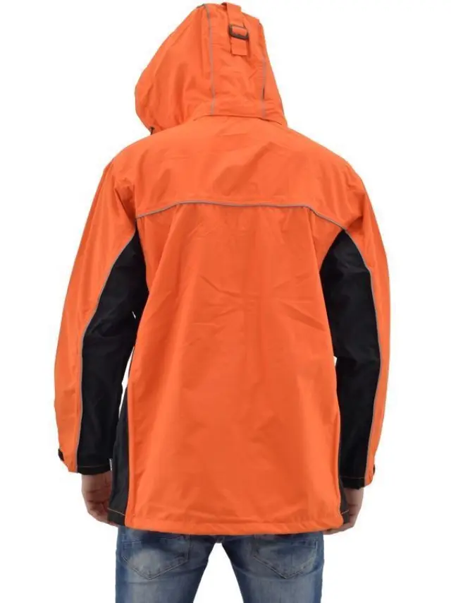 Αδιάβροχο Μπουφάν Cofra Bylot orange/black 3