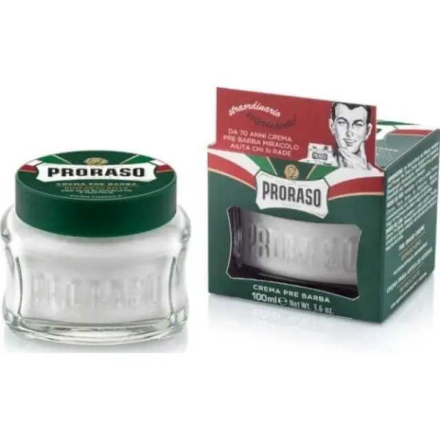Proraso Pre-Shave Cream With Eucalyptus Oil & Menthol 100ml