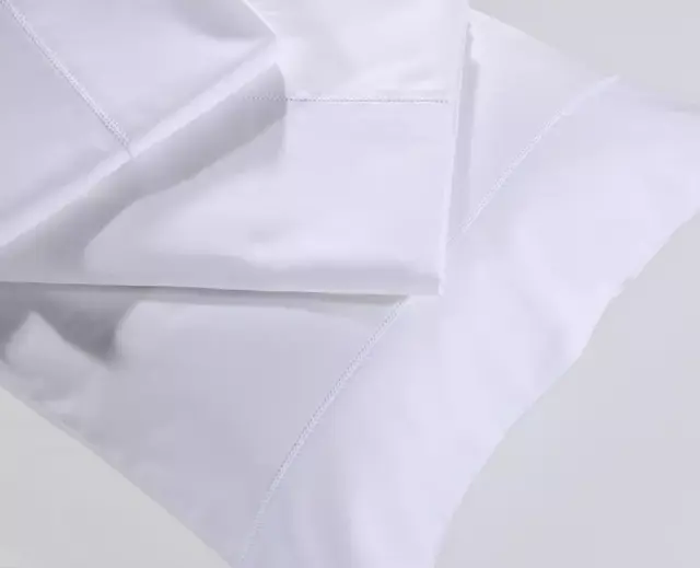 Σετ σεντόνια βαμβακοσατέν 250TC μονόχρωμα 250/01 White King σετ 280x290