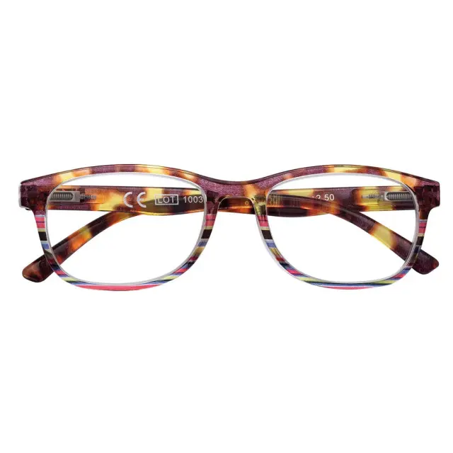 Zippo Reading Glasses PR90 Γυαλιά Πρεσβυωπίας Ταρταρούγα με Πολύχρωμες Ρίγες +3.00 31Z-PR90, 1τμχ