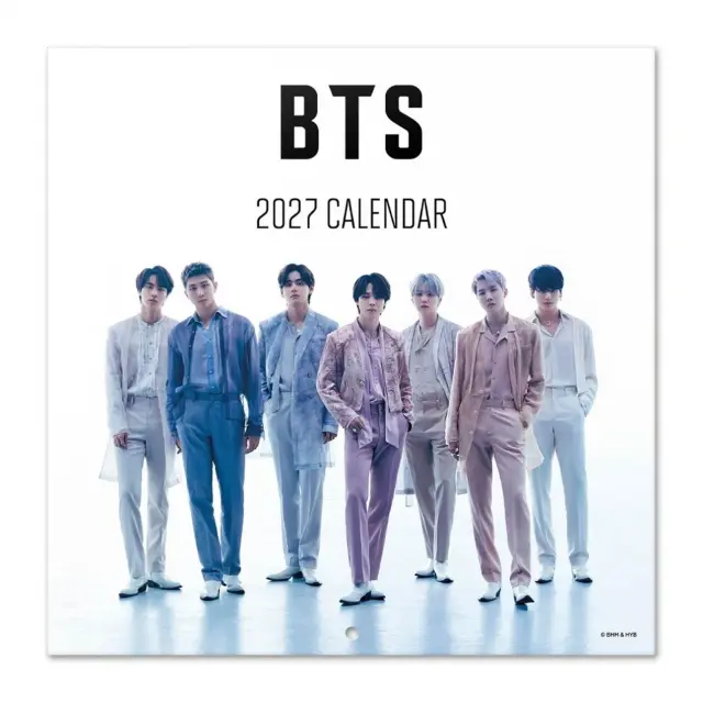 HMEΡΟΛΟΓΙΟ ΤΟΙΧΟΥ BTS 2027 30X30 CALENDAR CP27045