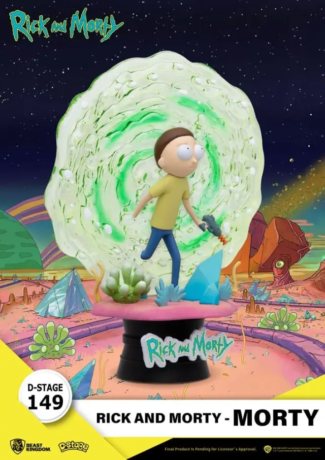 Beast Kingdom RICK + MORTY - Morty - Diorama D-Stage 14cm (DS-149) 2