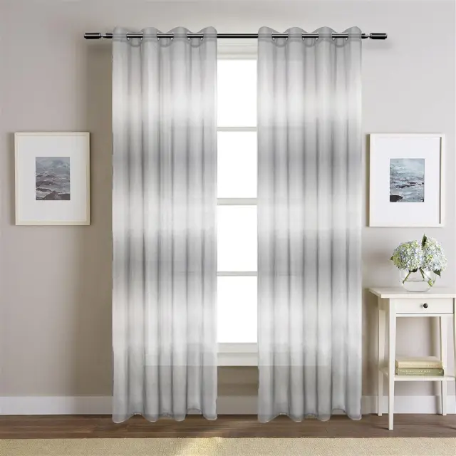 Κουρτίνα με τρούκς G001-08 Ivory - 140 x 270
