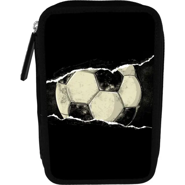 Tinka - Triple Pencilcase - Football 8-803744