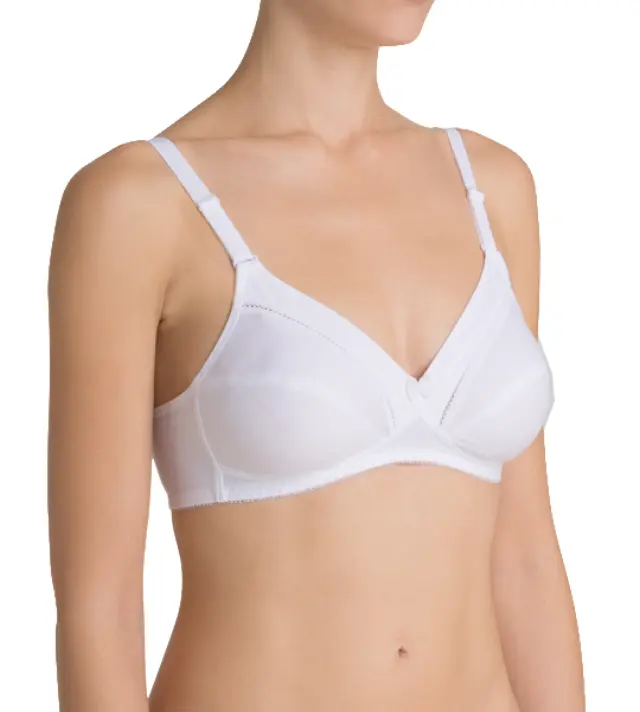 Triumph Γυναικείο Σουτιέν Cotton Classic Stretch N, Χρώμα Λευκό - 100C