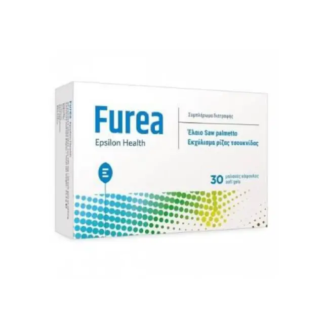 Epsilon Health Furea Συμπλήρωμα Διατροφής για την Υγεία του Προστάτη και του Ουροποιητικού Συστήματος 30 Κάψουλες