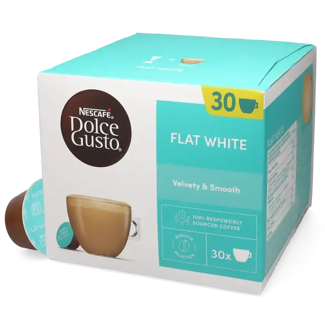 Nescafe Flat White Κάψουλες Dolce Gusto 30τμχ