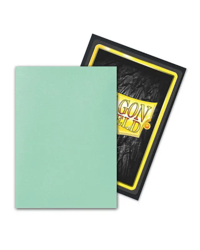 Dragon Shield Dual Matte Sleeves - Eucalyptus 'Lehel' (100 Sleeves) 2
