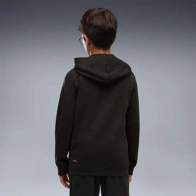 Puma Boy's Active Sports Full-Zip Hoodie Μαύρο 529267-01 (Puma) 2