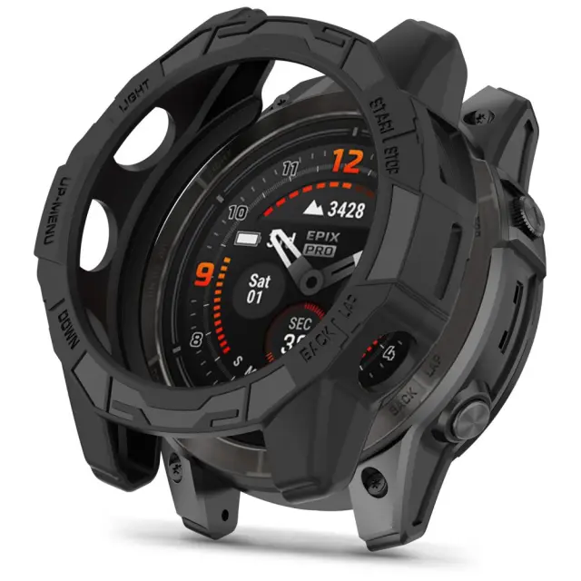 Tech-protect Defense Air Garmin Fenix 7x / 7x Pro Black