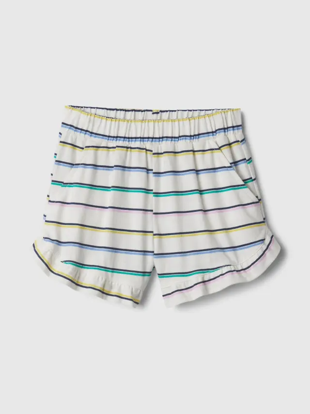 Multi babyGap Mix and Match Pull-On Σορτς WHITE MULTI STRIPE