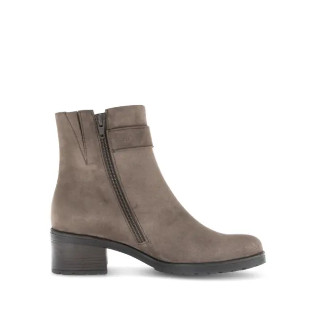 Gabor Μποτάκια Γυναικείο δέρμα Nubuck Καφέ GAB/72812 20-MOHAIR