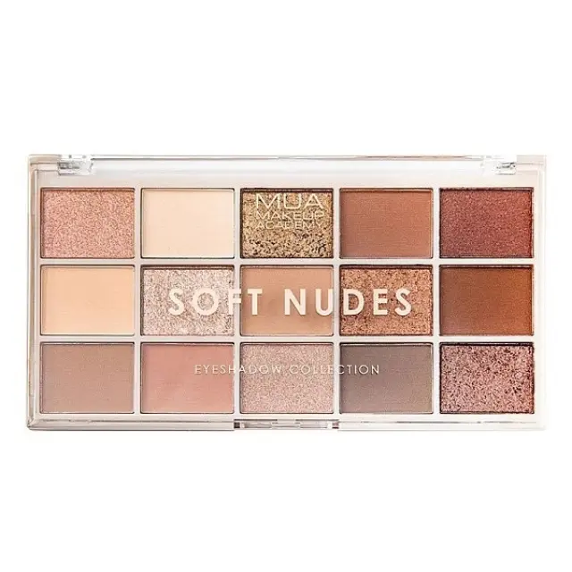 Mua Makeup Academy Eyeshadow Pallette Soft Nudes 15 Shade 12g