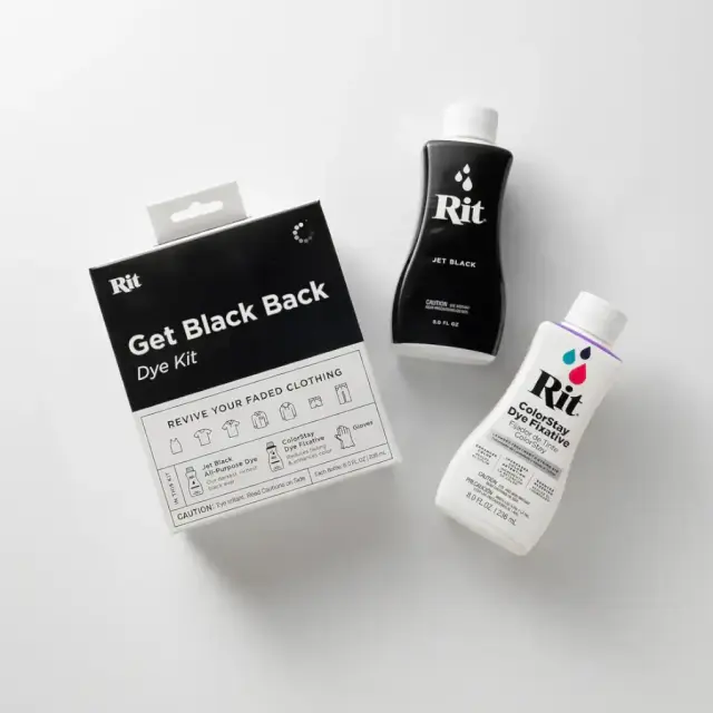 RIT DYE Get Black Back Dye Kit 2