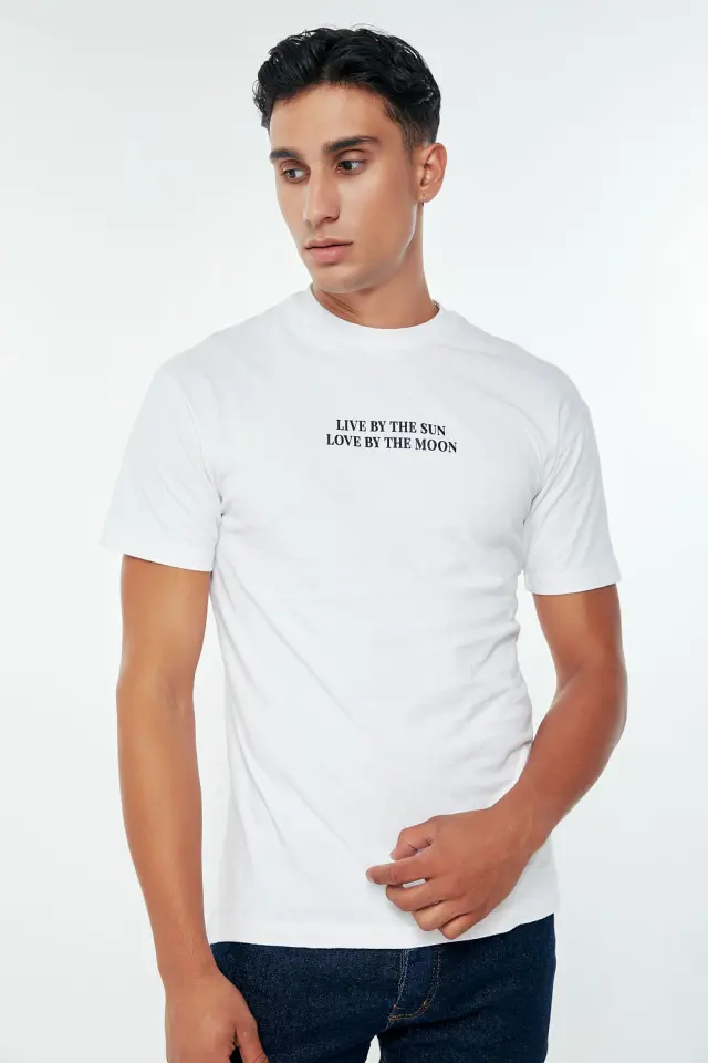 T-Shirt Sun Λευκό