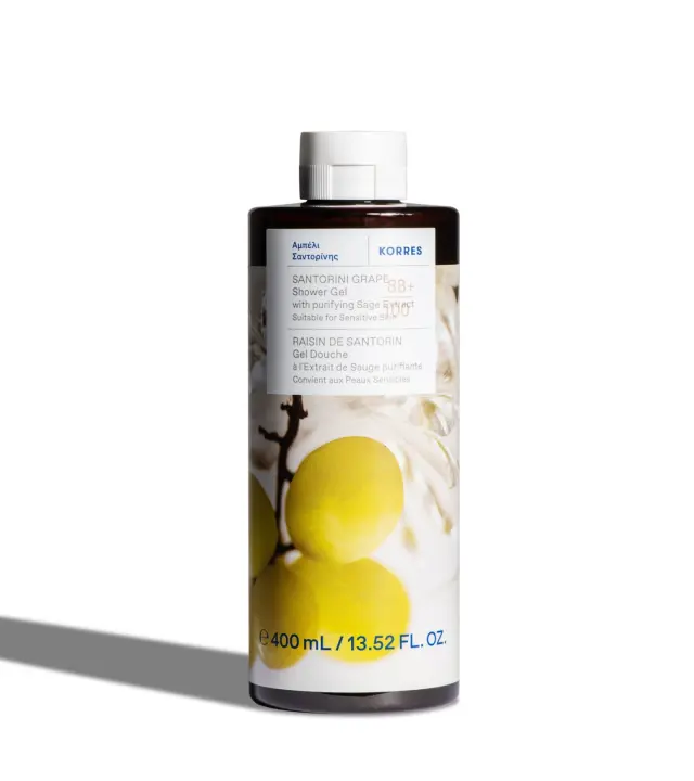 Korres Santorini Grape Αφρόλουτρο Σώματος Αμπέλι Σαντορίνης 400ml