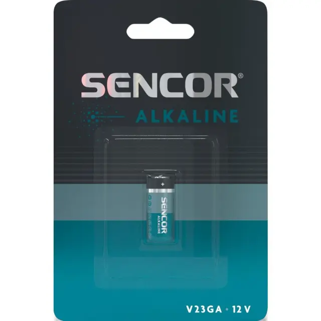 Μπαταρία Αλκαλική V23GA Sencor SBA A23/23A/23GA/A23/E23A/GP23A/K23A/L1028/LR23A/LRV08/LRVO8/MN21/MS21/V23/V23GA/VR22 1τμχ