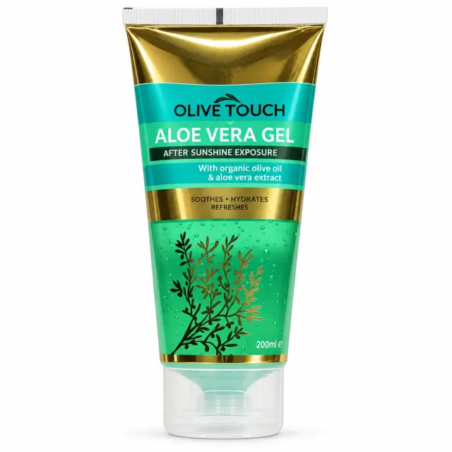 OLIVE TOUCH Gel Ενυδάτωση Σώματος με Αλόη, 200ml