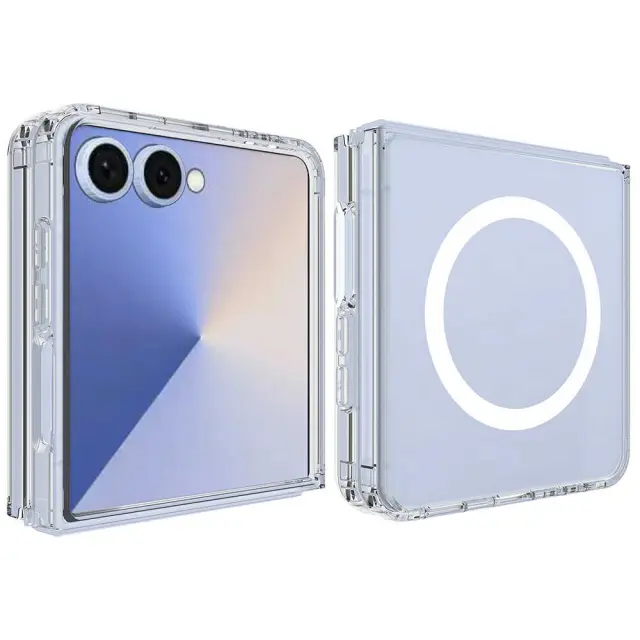 Techsuit - MagSafe Pro - Samsung Galaxy Z Flip8 - Transparent 3