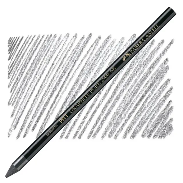 Καθαρός Γραφίτης Faber Castell Pitt 2900 6B Μολύβι