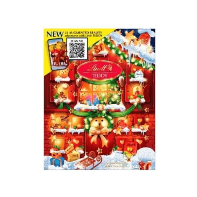 Lindt Teddy Advent Calendar 250gr