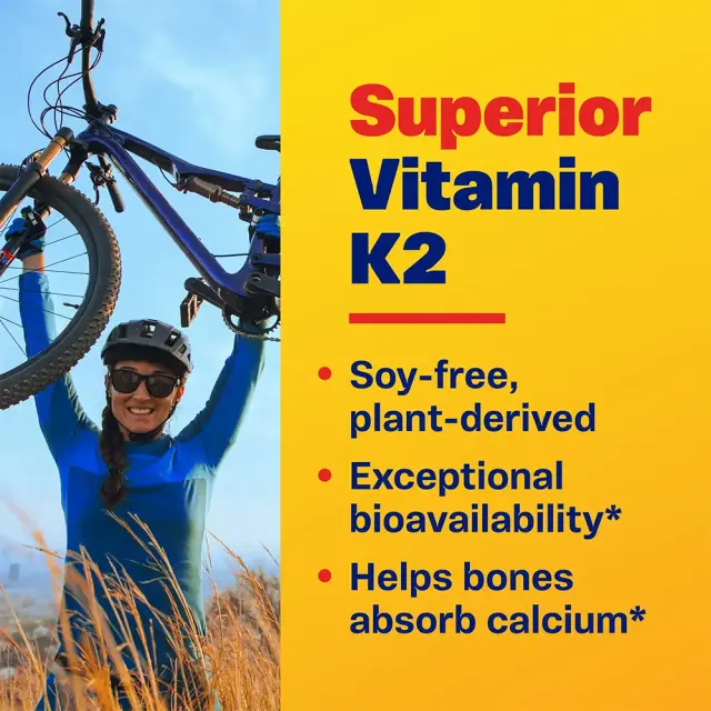 Enzymedica Vitamin D3 + Vitamin K2 3