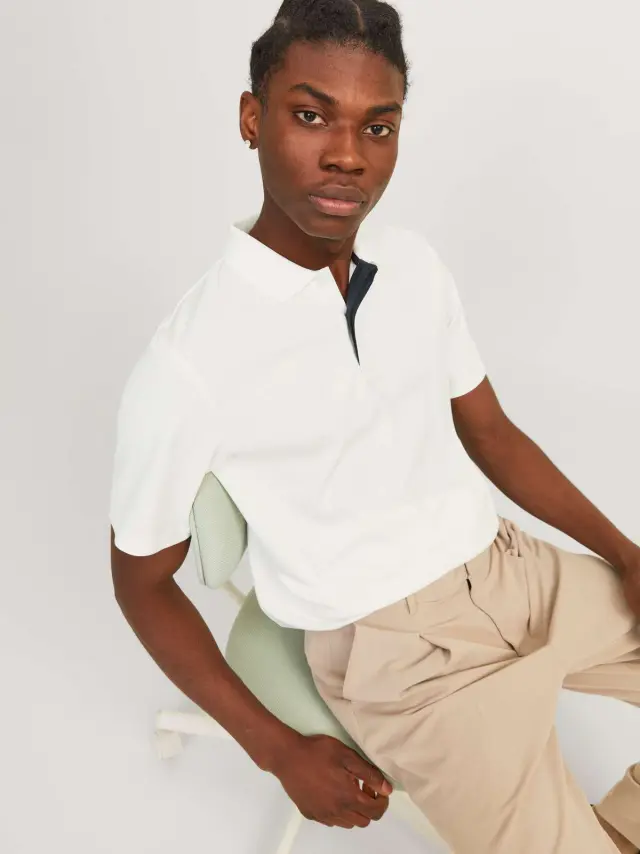 JPRCCRODNEY SS POLO NOOS Cloud Dancer 2