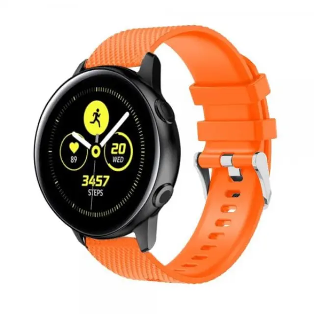 OEM Λουράκι Σιλικόνης για Smartwatch 20mm - Orange.
