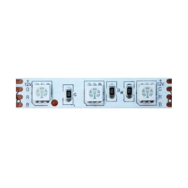 Aca Light ΛΩΡΙΔΑ LED SMD 12V DC 5M 14.4W/M IP20 RGB 10mm