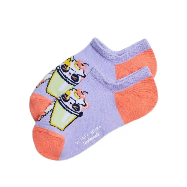 Ysabel Mora Παιδικές Κάλτσες Σοσόνια Κορίτσι Sockarats Bear, Χρώμα Μωβ