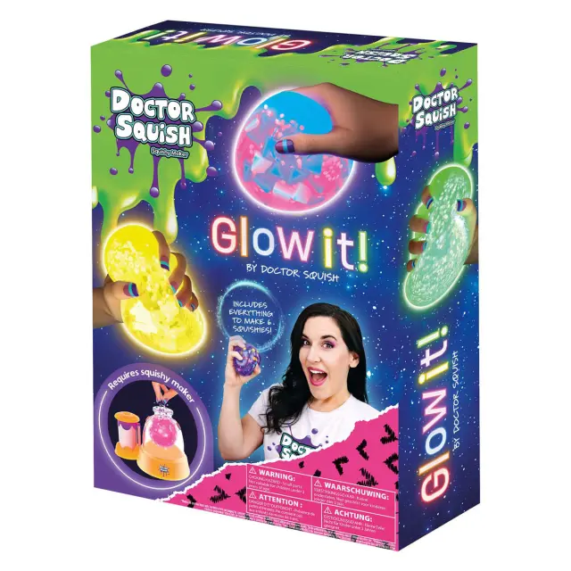 Doctor Squish - Squishy Pack Refill Neon Edition - (39637) - Toys