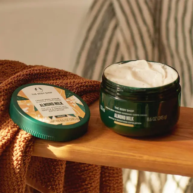 The Body Shop Almond Milk Body Scrub 3