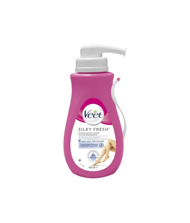 Veet Silky Fresh Κρέμα Αποτρίχωσης Σώματος για Ευαίσθητες Επιδερμίδες 400ml