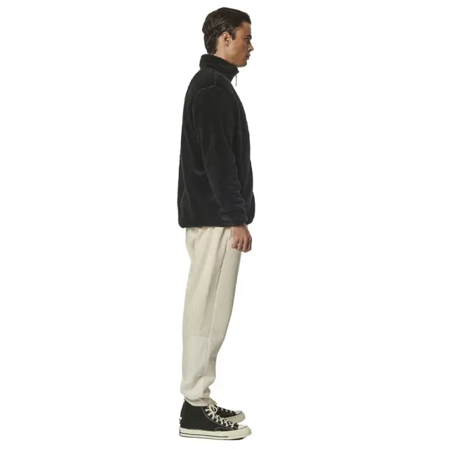 Body Action Fleece Jogger (023335-01-Beige) - Μπέζ - L 3
