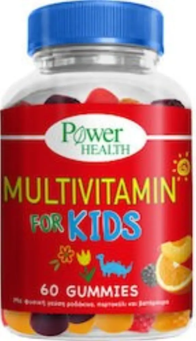 Power Health Multvitamin for Kids Συμπλήρωμα Διατροφής με 11 Βιταμίνες & Μέταλλα για Παιδιά από 3 Ετών 60 Ζελεδάκια
