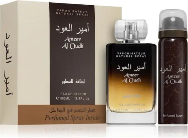 Lattafa Ameer Al Oudh Gift Set Eau de Parfum 100ml + deospray 50ml Unisex