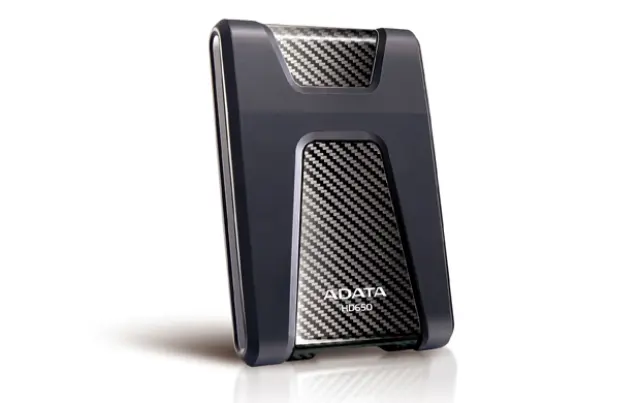 Adata HD650 External Hard Drive 1TB USB 3.1 Black (AHD650-1TU31-CBK) (ADTAHD650-1TU31-CBK)