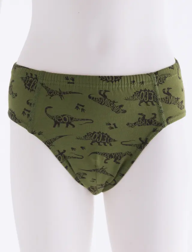 Slip Kid Dinosaurs Χακί