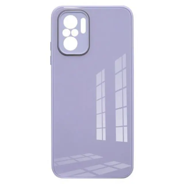 Θήκη TPU & Glass inos Xiaomi Poco M5S/ Redmi Note 10/ 10S CamGuard Μωβ N57197