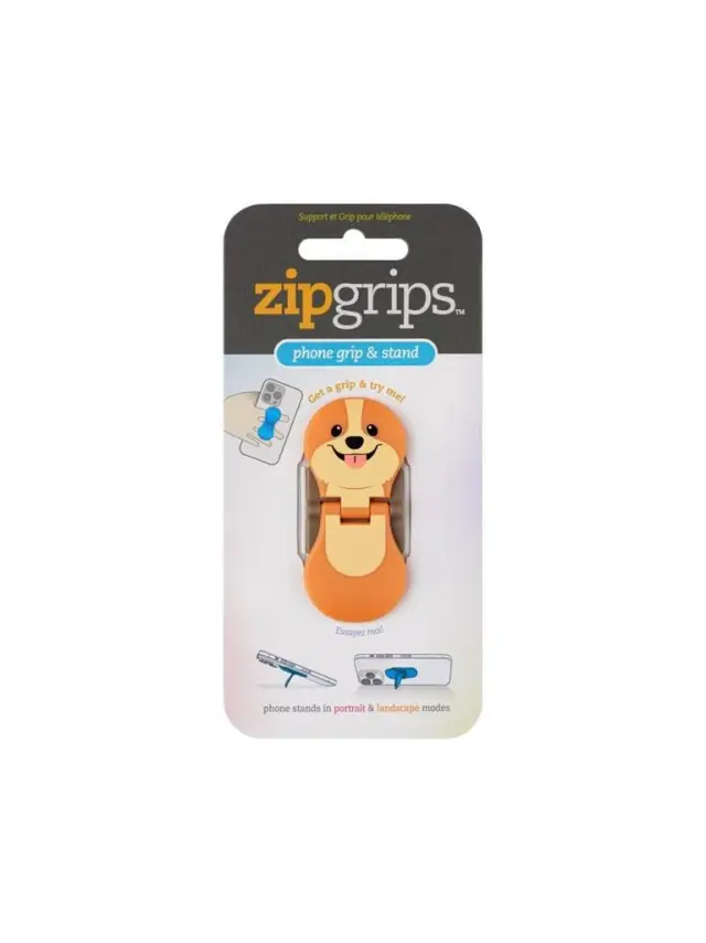Thinking Gifts Βάση Και Holder ZipGrip Για Κινητό Puppy/ 5060058361947 (THINKINGGIFTS)