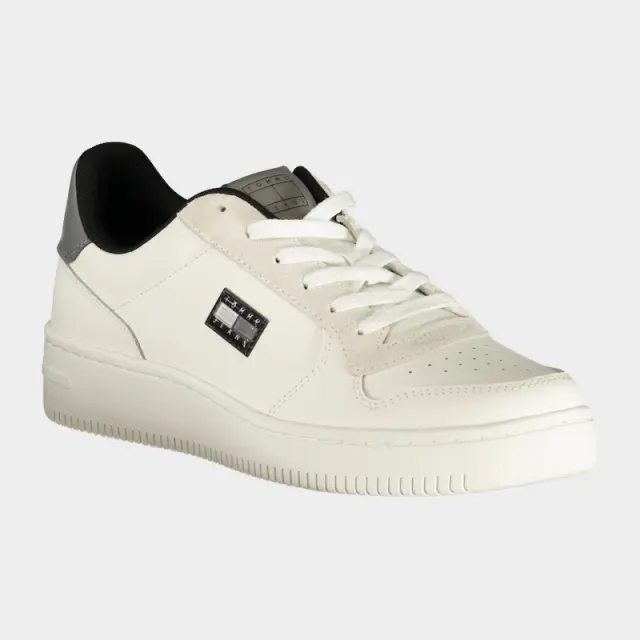 Tommy Hilfiger - Ανδρικά Sneakers Tjm Retro Basket EM0EM01681-0K6 Λευκό/Γκρι - 46 3