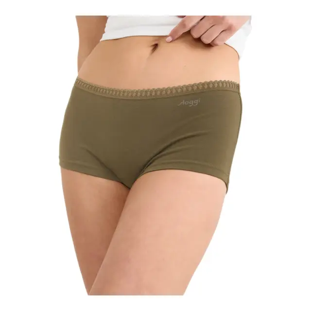 Sloggi Γυναικείο Boxer GO Crush Short - Τριπλό Πακέτο, Χρώμα Multi 2