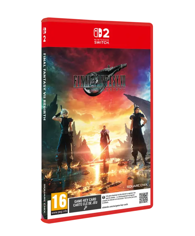 Final Fantasy VII (7) Rebirth ((+ Exclusive Magic: The Gathering—Final Fantasy Promo Card) (Day 1 Edition ) - Nintendo Switch 2