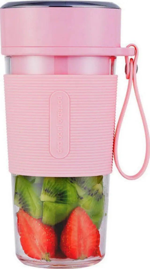 Andowl Q-L801 Μπλέντερ για Smoothies 0.42lt Ροζ