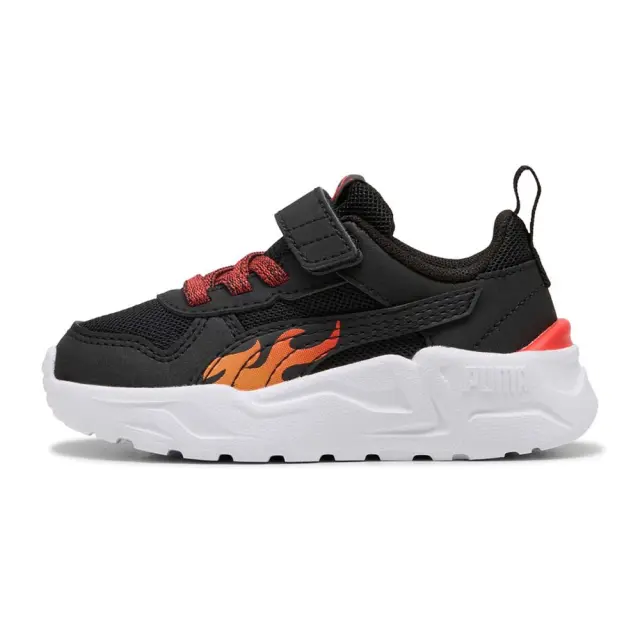 Puma Infant's Trinity 2 Lite Sparks AC+ (TD) Μαύρο - Πορτοκαλί 407738-01 (Puma)