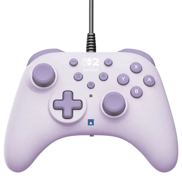 HORI - HORIPAD Turbo - Cozy Lavender - Switch 2 - Nintendo Switch 2