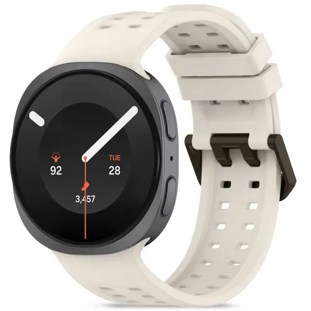 Tech-protect Silicone Air Samsung Galaxy Watch 8 / 9 / Classic (40 / 44 / 46 Mm) Starlight