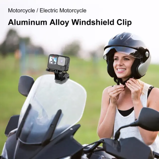 Puluz® Windshield Mount Clip Βάση Στήριξης για Action Cameras (PU942B) 2