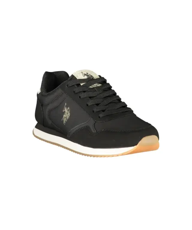 U.S. Polo Assn. - Γυναικεία Sneakers Happy HAPPY004W6NH1-BLGO02 Μαύρο 2