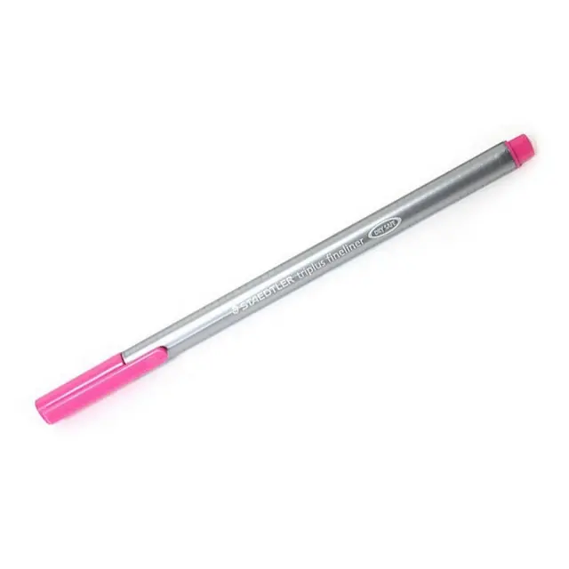 Μαρκαδόρος Staedtler Triplus FineLiner Ροζ 334-20 (πάχος μύτης 0,3mm)